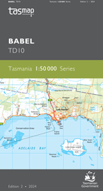 Babel 1:50000 Topographic Map