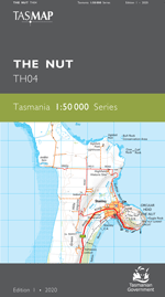 The Nut 1:50000 Topographic Map