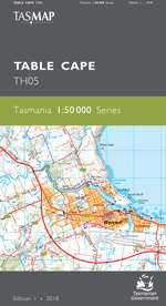 Table Cape 1:50000 Topographic Map