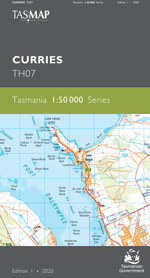 Curries 1:50000 Topographic Map