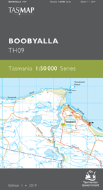 Boobyalla 1:50000 Topographic Map