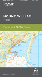 Mount William 1:50000 Topographic Map