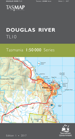 Douglas River 1:50000 Topographic Map 