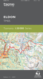 Eldon 1:50000 Topographic Map