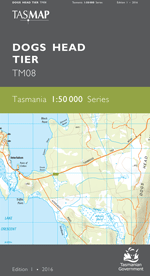 Dogs Head Tier 1:50000 Topographic Map