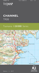 Channel 1:50000 Topographic Map